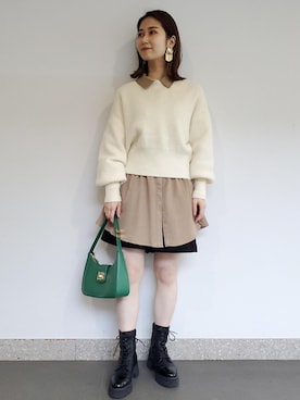 kahoさん（レディース・150cm・10代）の冬コーディネート