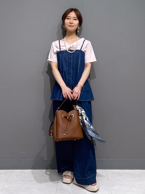 styling/｜【セットアップ対応】【styling/×Lee】デニムビスチェ
