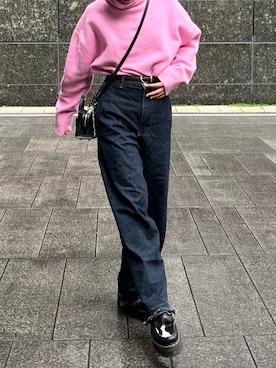 「soerte（ソエルテ）のアイテム」を使った、ｷﾘｷﾘさん（レディース・157cm）の春コーディネート