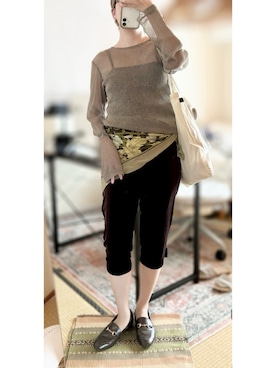 Shellyさん（レディース・160cm）の秋コーディネート