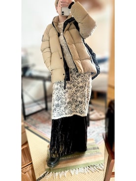 「アイテム（ジャケット/アウター）」を使った、Shellyさん（レディース・160cm）の冬コーディネート