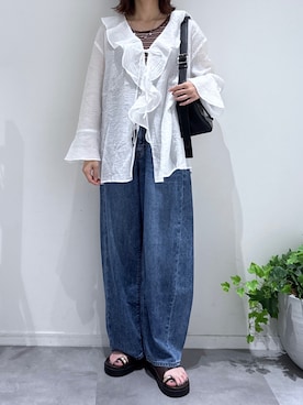 suaさん(レディース・159cm)の夏コーディネート