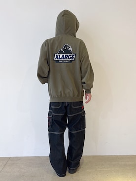 「アイテム（トップス）」を使った、兵藤皐太郎さん（メンズ・168cm）の秋コーディネート