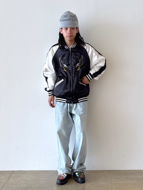 REVERSIBLE SOUVENIR JACKET（スカジャン）｜XLARGE（エクストラ