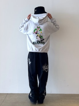 「アイテム（トップス）」を使った、兵藤皐太郎さん（メンズ・168cm）の秋コーディネート