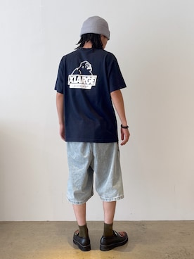 「アイテム（ニットキャップ/ビーニー）」を使った、兵藤皐太郎さん（メンズ・168cm・20代）の夏コーディネート