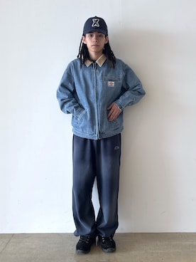 「アイテム（その他アウター）」を使った、兵藤皐太郎さん（メンズ・168cm・20代）の秋コーディネート