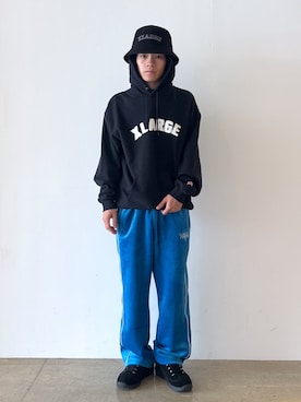 「アイテム（トップス）」を使った、兵藤皐太郎さん（メンズ・168cm）の秋コーディネート