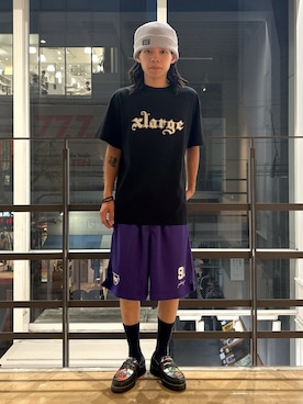 「アイテム（ニットキャップ/ビーニー）」を使った、兵藤皐太郎さん（メンズ・168cm・20代）の夏コーディネート