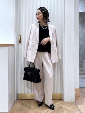 namieさん（レディース・157cm）の冬コーディネート