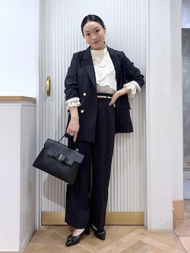 namieさん（レディース・157cm）の冬コーディネート