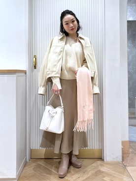 namieさん（レディース・157cm）の冬コーディネート