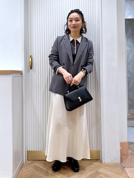 「VIS（ビス）のアイテム」を使った、namieさん（レディース・157cm）の秋コーディネート