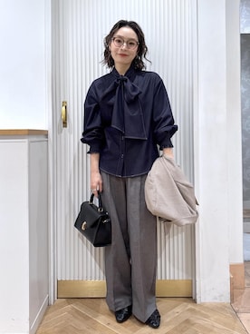 namieさん（レディース・157cm）の冬コーディネート