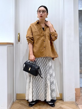 「デートコーデ」｜namieさん（レディース・157cm・40代）の秋コーディネート
