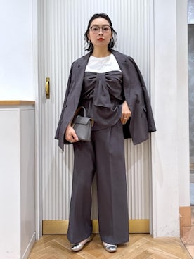 「アイテム（ネックレス）」を使った、namieさん（レディース・157cm・40代）の夏コーディネート