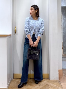 「アイテム（キャミソール）」を使った、namieさん（レディース・157cm・40代）の秋コーディネート