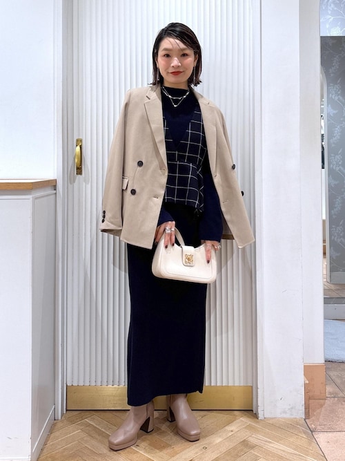 ビズビー　VANIE ビスチェセットニットワンピース（ワンピース）｜VIS（ビス）の