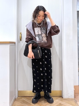 「アイテム（財布/小物）」を使った、namieさん（レディース・157cm・40代）の秋コーディネート