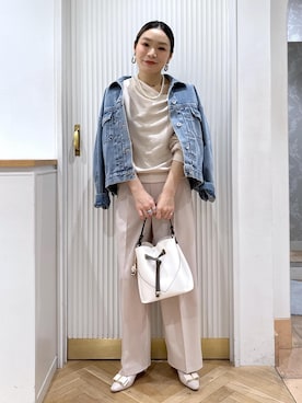 namieさん（レディース・157cm）の冬コーディネート