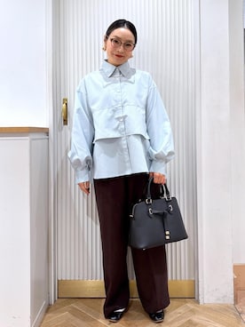 「デートコーデ」｜namieさん（レディース・157cm・40代）の秋コーディネート