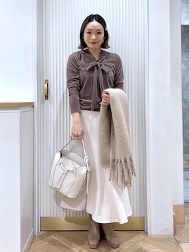 namieさん（レディース・157cm）の冬コーディネート