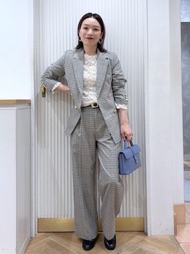 「VIS（ビス）のアイテム」を使った、namieさん（レディース・157cm）の秋コーディネート