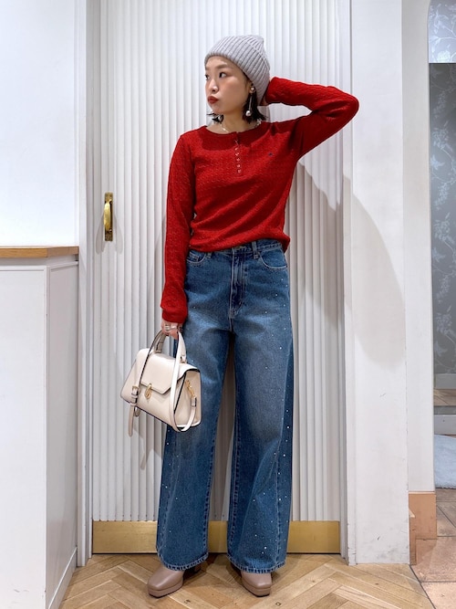 セール】スパンコールラメニット帽（ニットキャップ/ビーニー）｜VIS