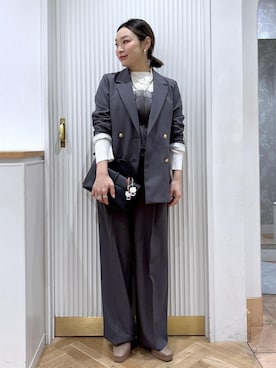 namieさん（レディース・157cm）の冬コーディネート