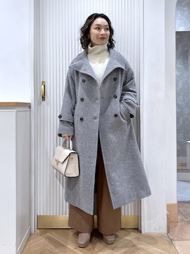 「アイテム（ブーツ）」を使った、namieさん（レディース・157cm・40代）の秋コーディネート