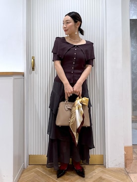 「アイテム（スカート）」を使った、namieさん（レディース・157cm・40代）の夏コーディネート
