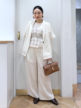 「ドルマン」｜namieさん（レディース・157cm）の春コーディネート