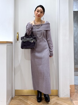 「アイテム（キャミソール）」を使った、namieさん（レディース・157cm・40代）の秋コーディネート