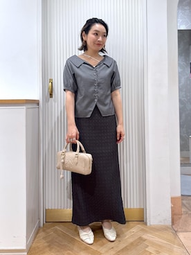 「アイテム（キャミソール）」を使った、namieさん（レディース・157cm・40代）の夏コーディネート