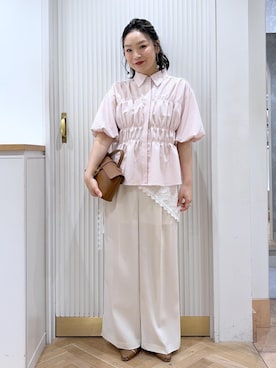 namieさん（レディース・157cm）の春コーディネート