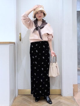「VIS（ビス）のアイテム」を使った、namieさん（レディース・157cm）の秋コーディネート