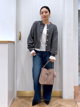 「デートコーデ」｜namieさん（レディース・157cm・40代）の秋コーディネート