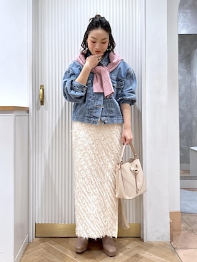 namieさん（レディース・157cm）の冬コーディネート