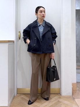 namieさん（レディース・157cm）の冬コーディネート