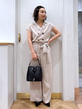 「VIS（ビス）のアイテム」を使った、namieさん（レディース・157cm）の夏コーディネート