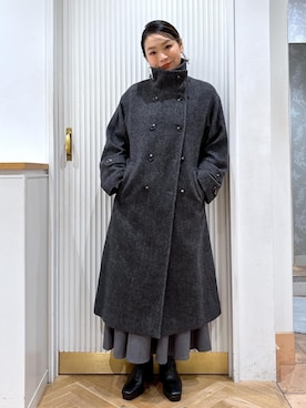 「アイテム（その他アウター）」を使った、namieさん（レディース・157cm・40代）の秋コーディネート