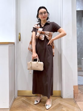 「アイテム（キャミソール）」を使った、namieさん（レディース・157cm・40代）の夏コーディネート