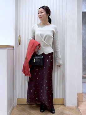 「VIS（ビス）のアイテム」を使った、namieさん（レディース・157cm）の秋コーディネート