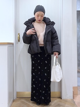 「Juze（ジュゼ）のアイテム」を使った、namieさん（レディース・157cm）の秋コーディネート