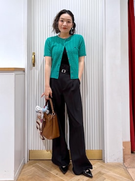 「キャミソール」｜namieさん（レディース・157cm）の夏コーディネート