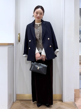 「Juze（ジュゼ）のアイテム」を使った、namieさん（レディース・157cm）の夏コーディネート