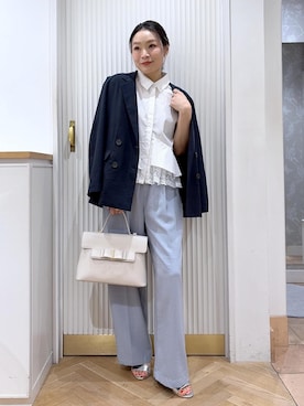 「Juze（ジュゼ）のアイテム」を使った、namieさん（レディース・157cm）の夏コーディネート