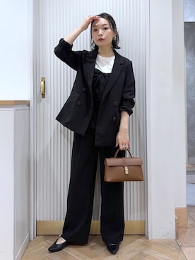 「VIS（ビス）のアイテム」を使った、namieさん（レディース・157cm）の春コーディネート