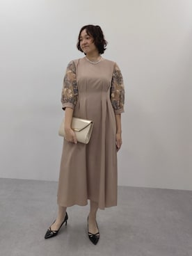 「スタッフ」｜yuyuさん（レディース・158cm）の春コーディネート