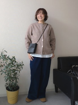 「nissen（ニッセン）のアイテム」を使った、yuyuさん（レディース・159cm）の秋コーディネート